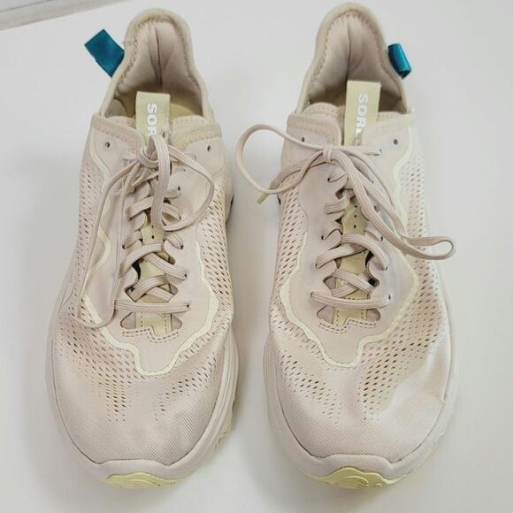 Sorel Kinetic Breakthru Day Lace Shoes in Bleached Ceramic, sz 9.5 - Picture 2 of 16